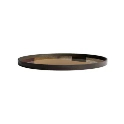 Plateau en verre - Angle - Rond
