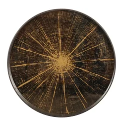 Plateau miroir - Bronze Slice - Ø 61 cm
