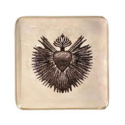 Plateau Quatro Cœur Rayon - Lin