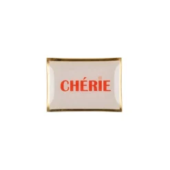 Plateau Rectangle M - Chérie - Dusty Rose - 10 x 14,2 cm