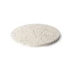 Plateau rond en béton - Terrazzo