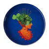 Plateau rond Rascaqueen en fer - Ø 33 cm
