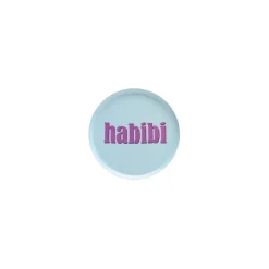 Plateau Rond XS - Habibi - Bleu clair - ? 12,7 cm