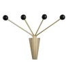 Porte Chapeau Neptune Or à Billes Noires