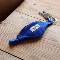 Porte-clés banane Côme - Bleu électrique