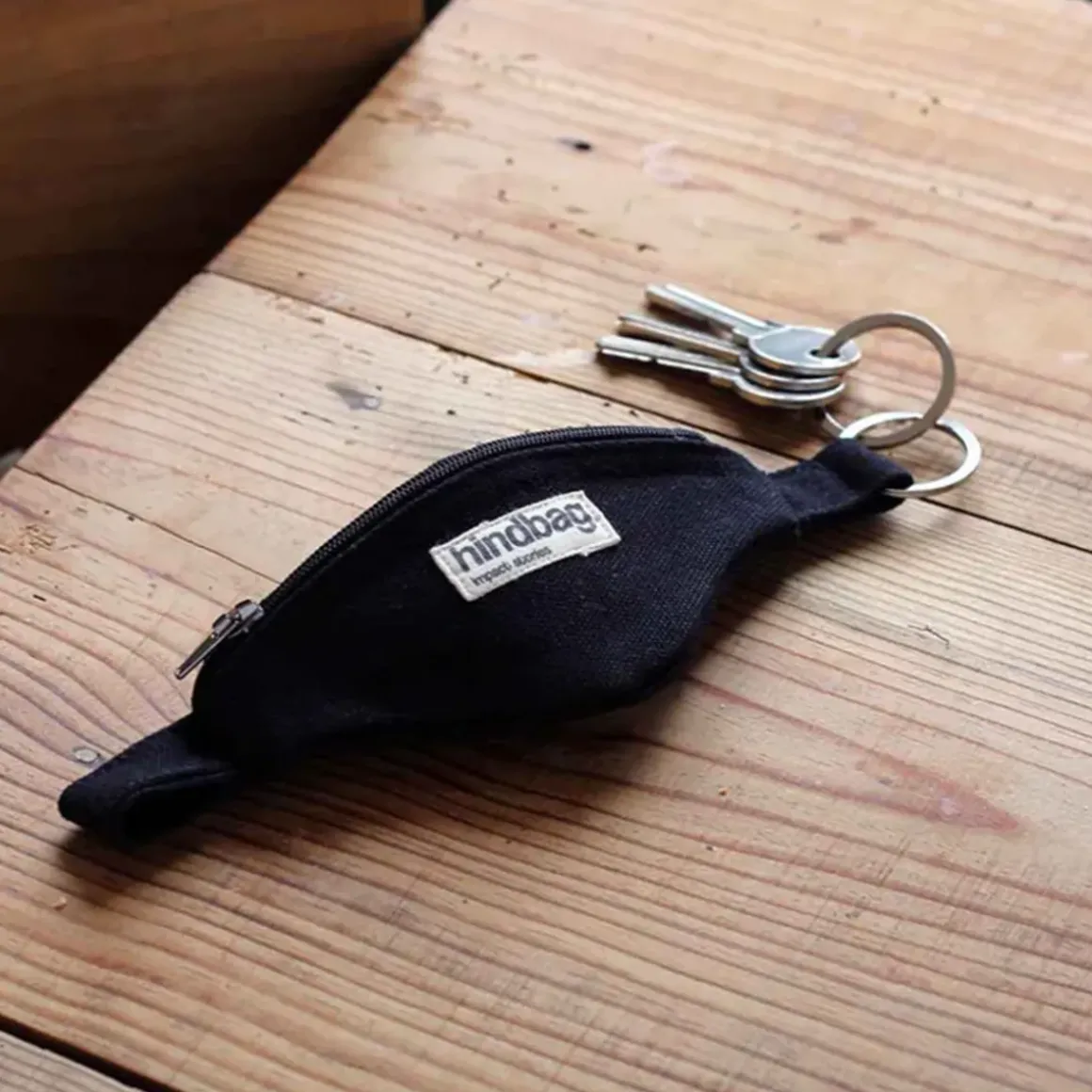 Porte-clés banane Côme - Noir