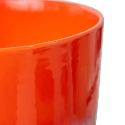 Pot de fleurs retro - Ø 20.5 cm - Rouge Cerise