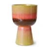 Pot de Fleurs Rétro - Ø 16.5 cm - Vert Citron