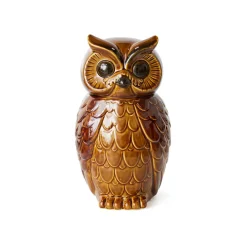 Pot Hibou en Céramique Roasted - 16.5 x 16.2 x 8.5 cm