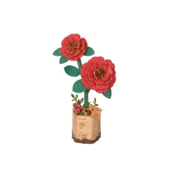Puzzle 3D - Camélia Rouge
