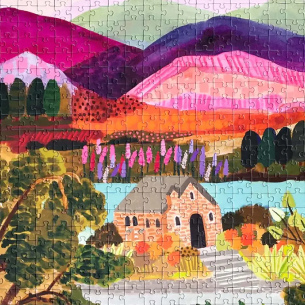 Puzzle Lake Tekapo by Rhi James - 1000 Pièces