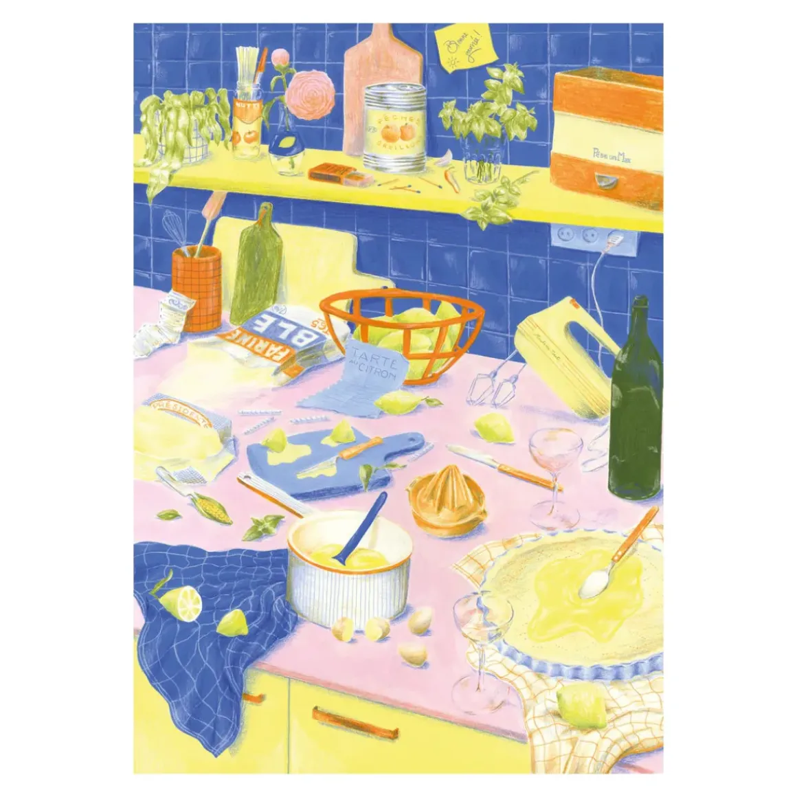 Puzzle La Tarte au citron - 1000 pièces