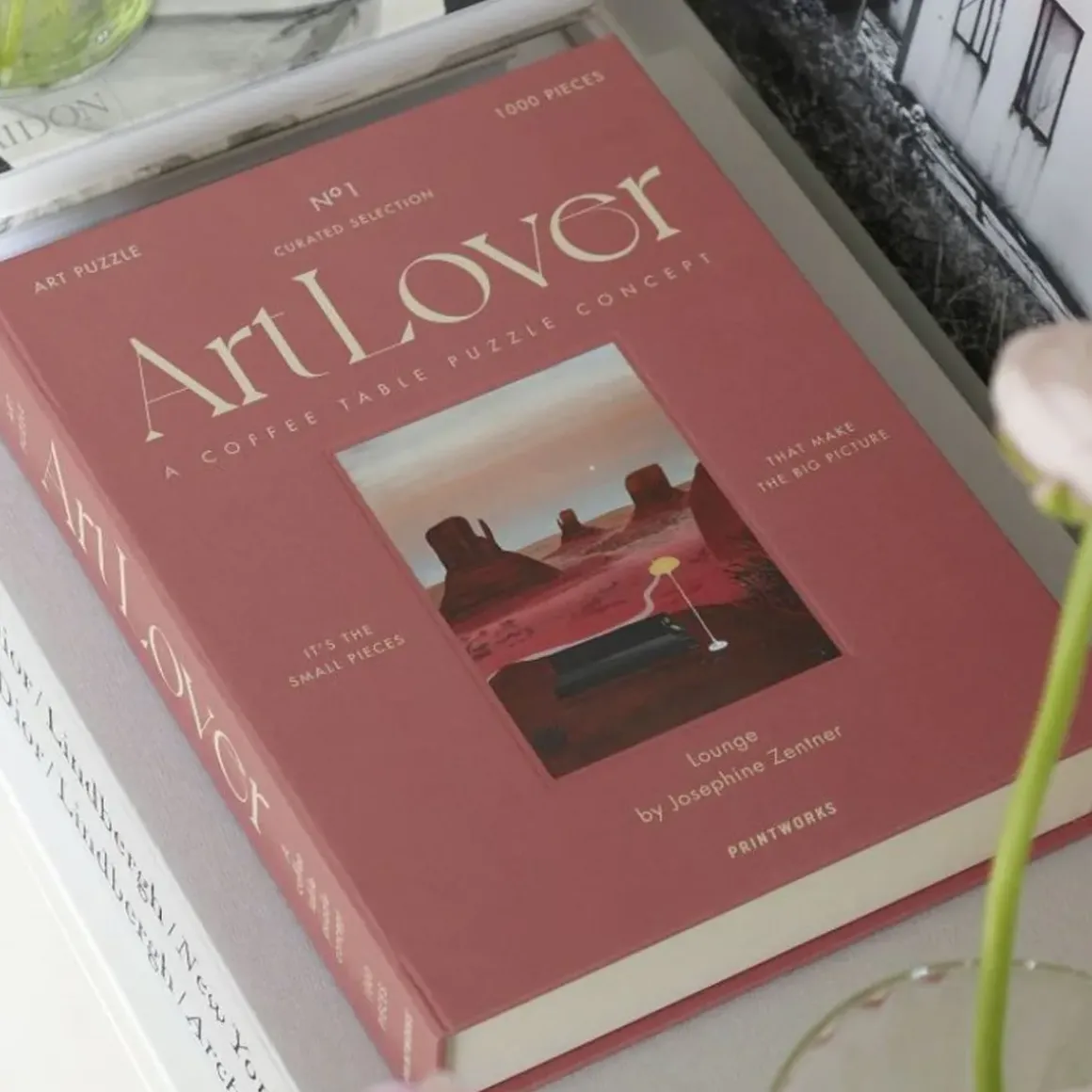 Puzzle Livre Art Lover - Lounge - 1000 pièces