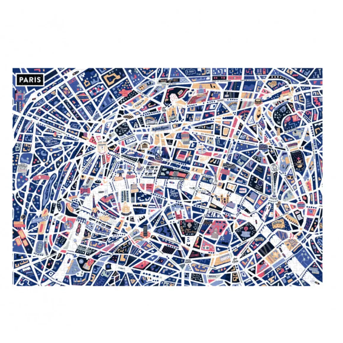 Puzzle 1000 pièces - Antoine Corbineau - Paris Nuit