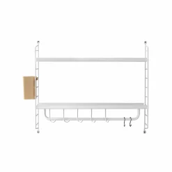 Rangement mural Bathroom - 58 x 50 x 20 cm - Blanc