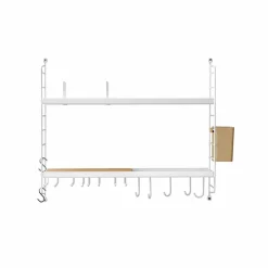 Rangement mural Kitchen - 58 x 50 x 20 cm - Blanc