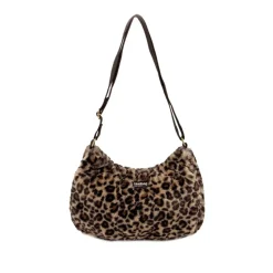 Sac Rosa Teddy en fourrure - Léopard