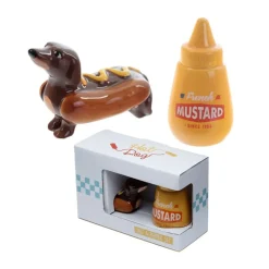 Salière u0026 Poivrière Chien Saucisse Moutarde