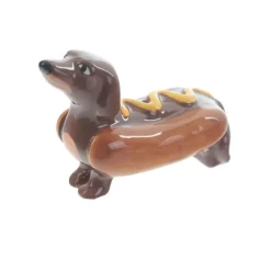 Salière u0026 Poivrière Chien Saucisse Moutarde