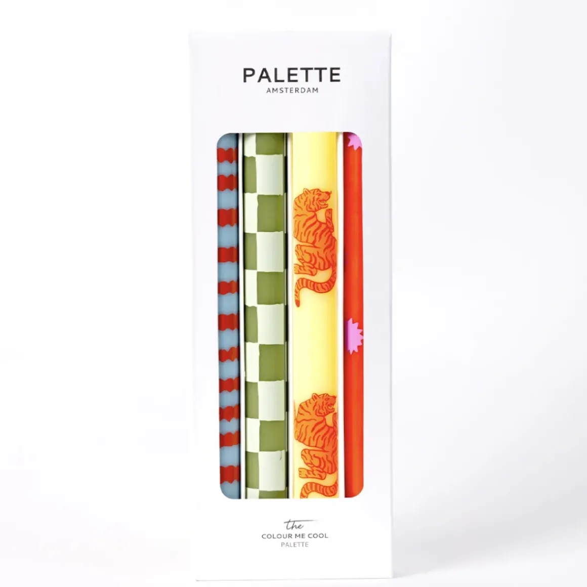 Set de 4 Bougies - Colour Me Cool