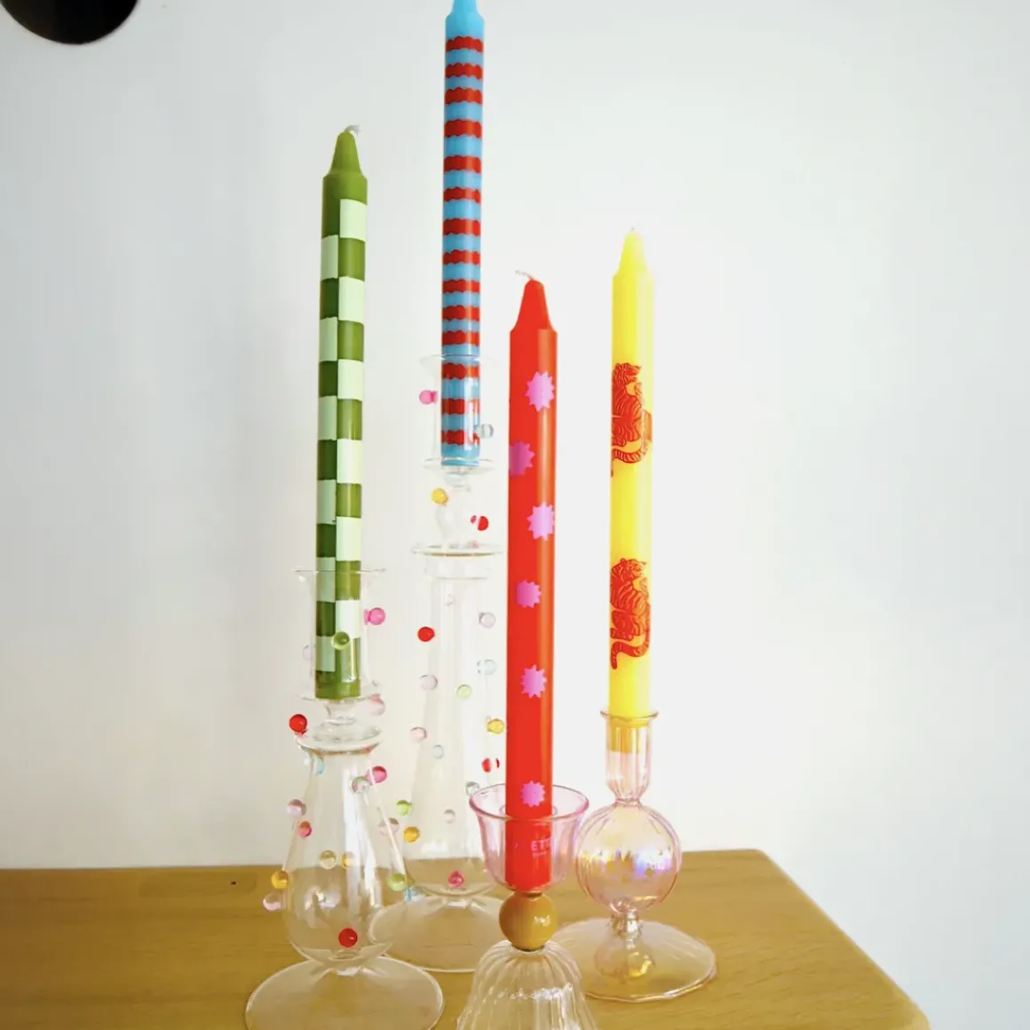 Set de 4 Bougies - Colour Me Cool