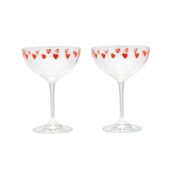 Set de 2 Coupes à champagne Classic Love