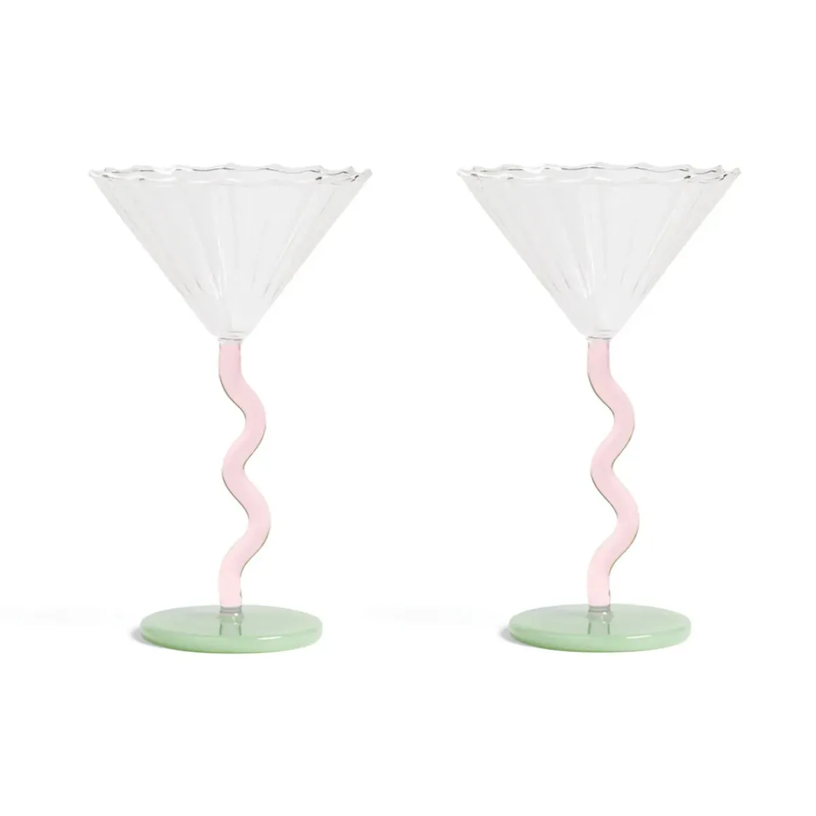 Set de 2 Coupes Curve