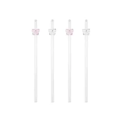 Set de 4 Pailles Bow