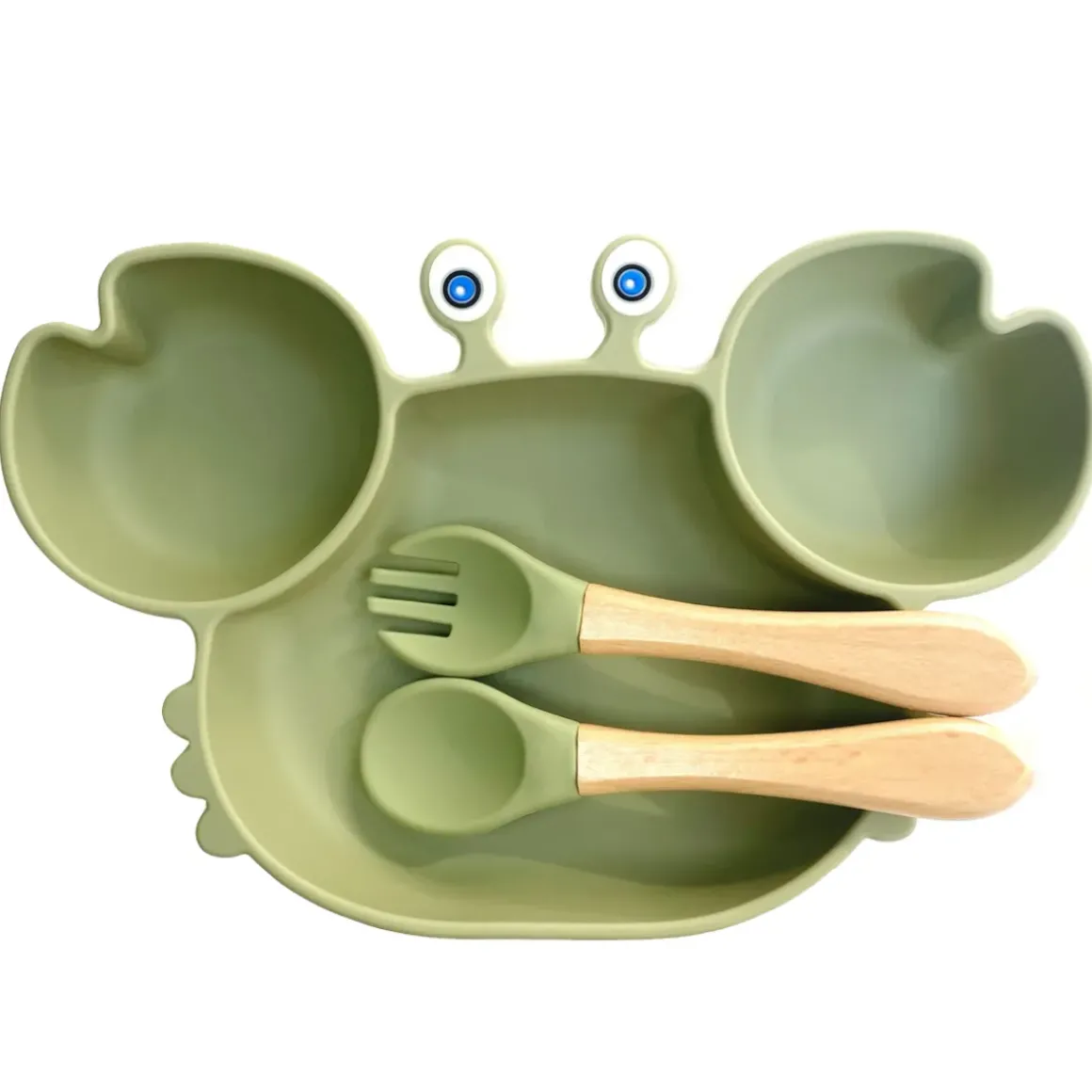 Set de repas avec couvert Crabe