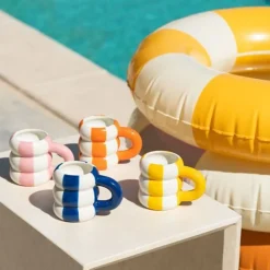Set de 4 tasses Bouée