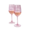 Set de 2 verres - La vie en Rosé