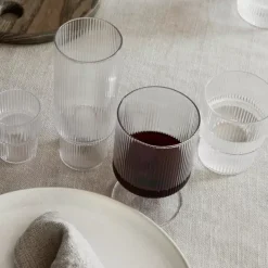 Set de 2 verres à vin Ripple