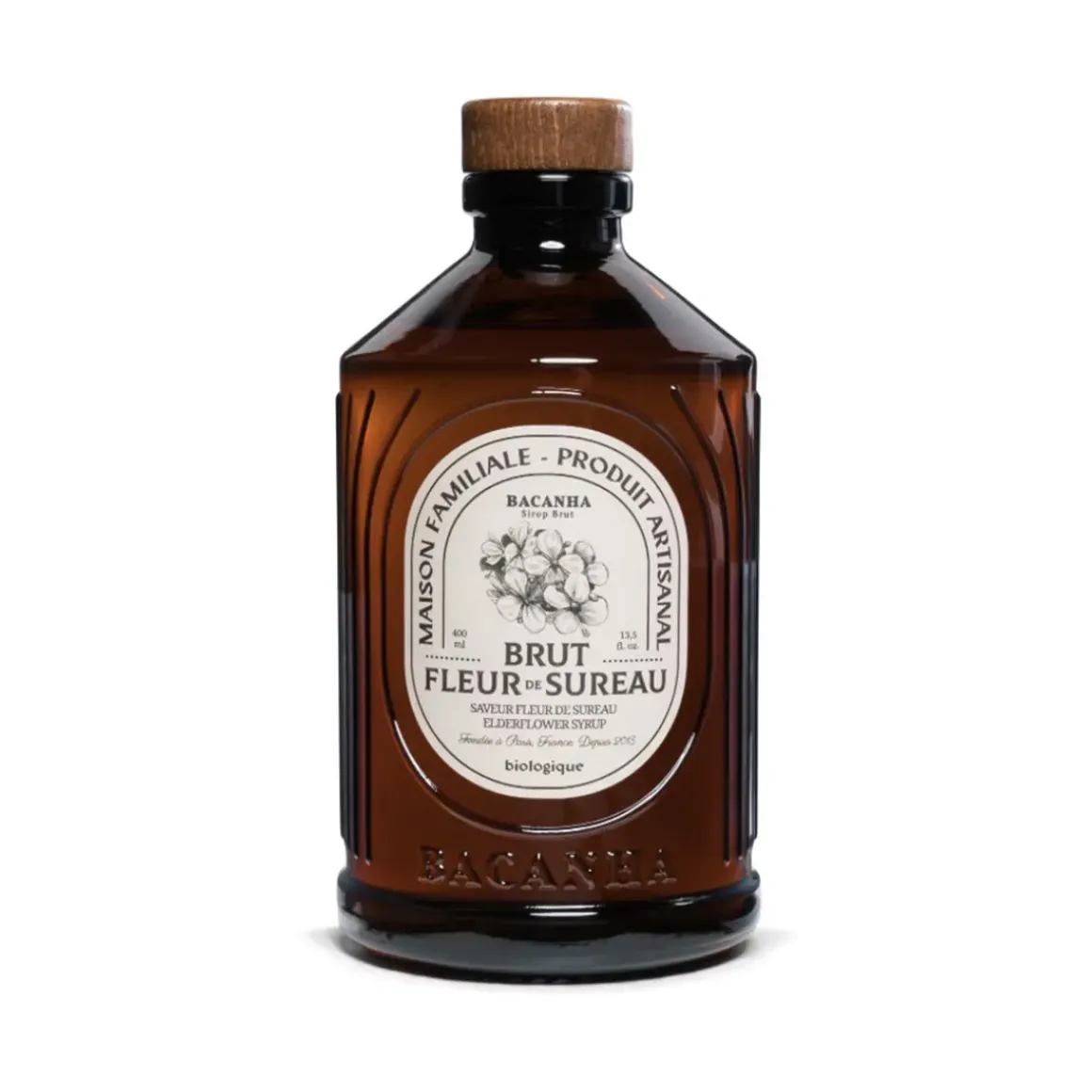 Sirop Brut de Fleur de Sureau Bio - 400ml