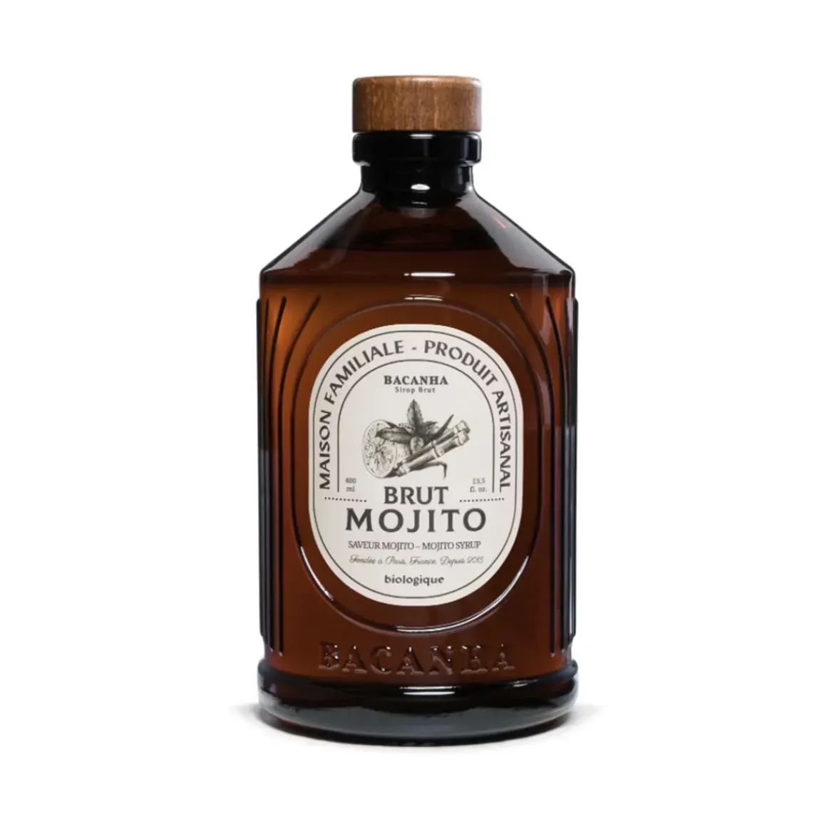 Sirop Brut de Mojito Bio - 400ml