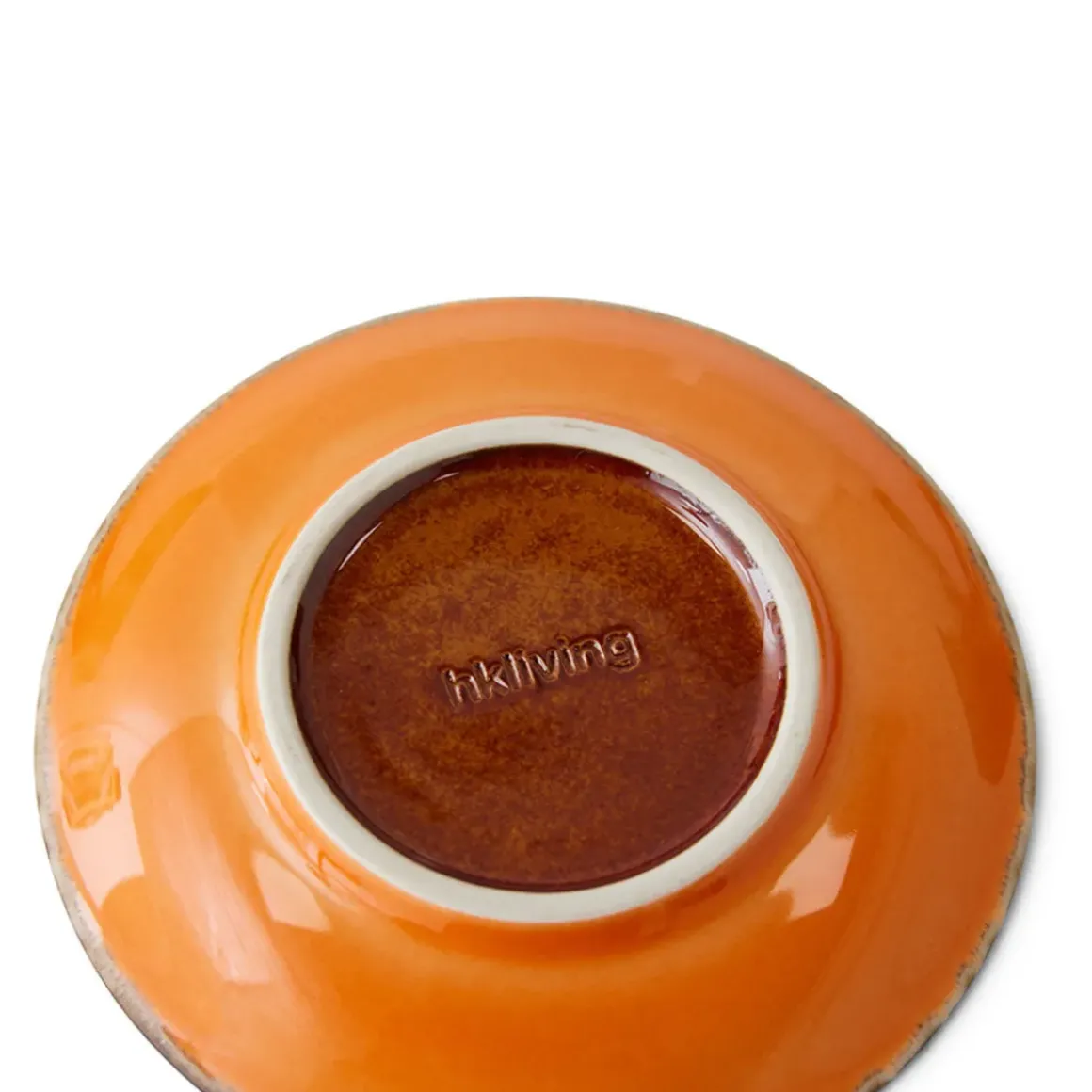Soucoupe Dark Roast 70's en Céramique - 11.5 cm x 1.8 cm