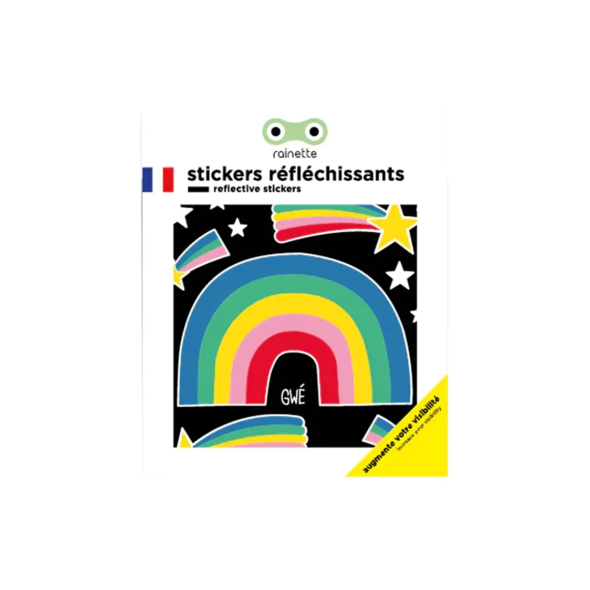 Stickers réfléchissants - Arc-en-ciel