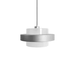 Suspension Lia - ø 40 x 18 cm - Argent