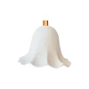 Suspension Lili en porcelaine biscuit - Ø 13 cm