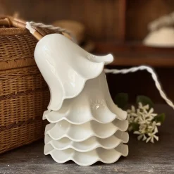 Suspension Lili en porcelaine émaillée - Ø 13 cm