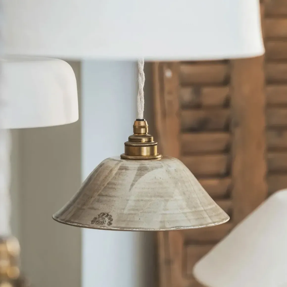 Suspension Lisette - Vert de Gris