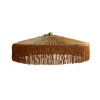 Suspension Parasol Franges - Ø 70 cm - Marron