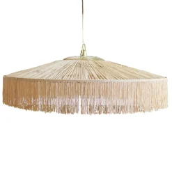 Suspension Parasol Franges - Ø 100 cm - Naturel