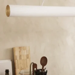 Suspension Vuelta - 100 cm - Blanc u0026 Doré