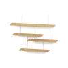 Système d'Etagères Link Set 1 Chêne / Blanc