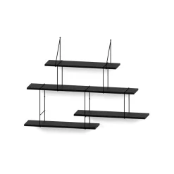 Système d'Etagères Link Set 2 True Black
