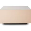 Table basse Bloc Miroir - 60 x 60 x 32 cm - Nude