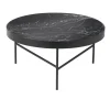 Table basse en marbre - Noir