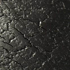 Table basse Luna en mineaux - noir - Ø 80 x h 35 cm