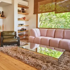 Table basse Mirror Block - Transparente