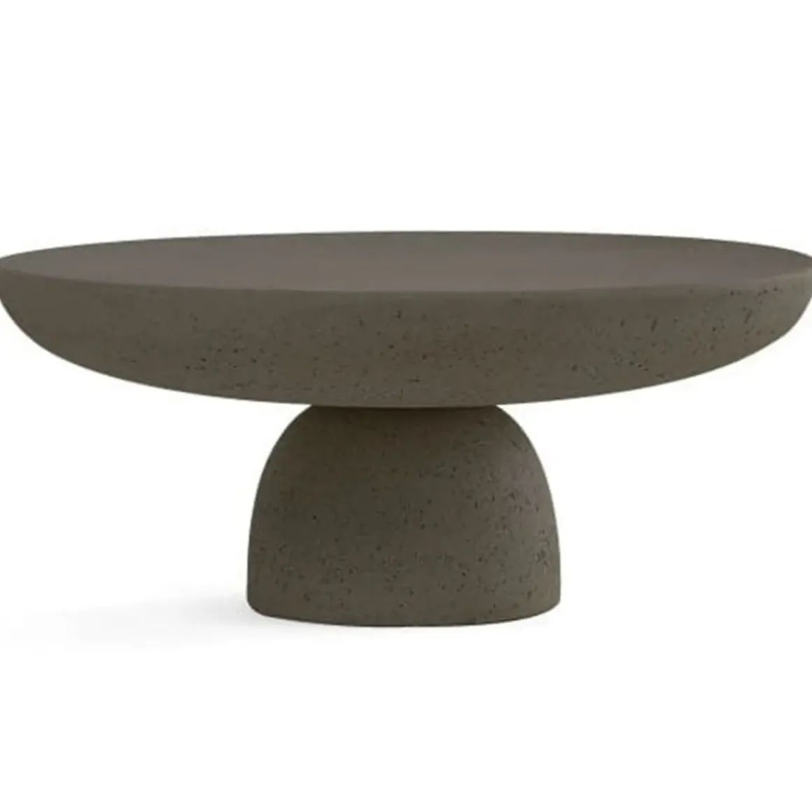 Table basse Olo - Ø 70 x h 33 cm - Anthracite